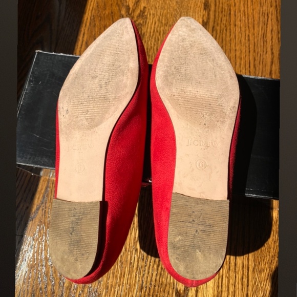 J. CREW Microsuede Tassel Loafer- Belvedere Red - Picture 7 of 9